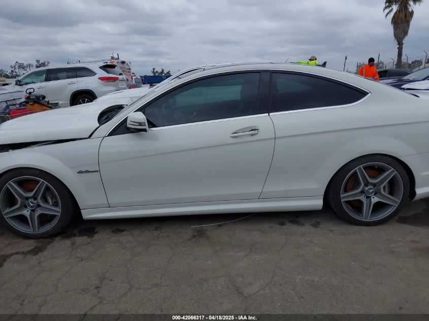 2012 Mercedes-Benz C 63 Amg VIN: WDDGJ7HB3CF808053 Lot: 42066317