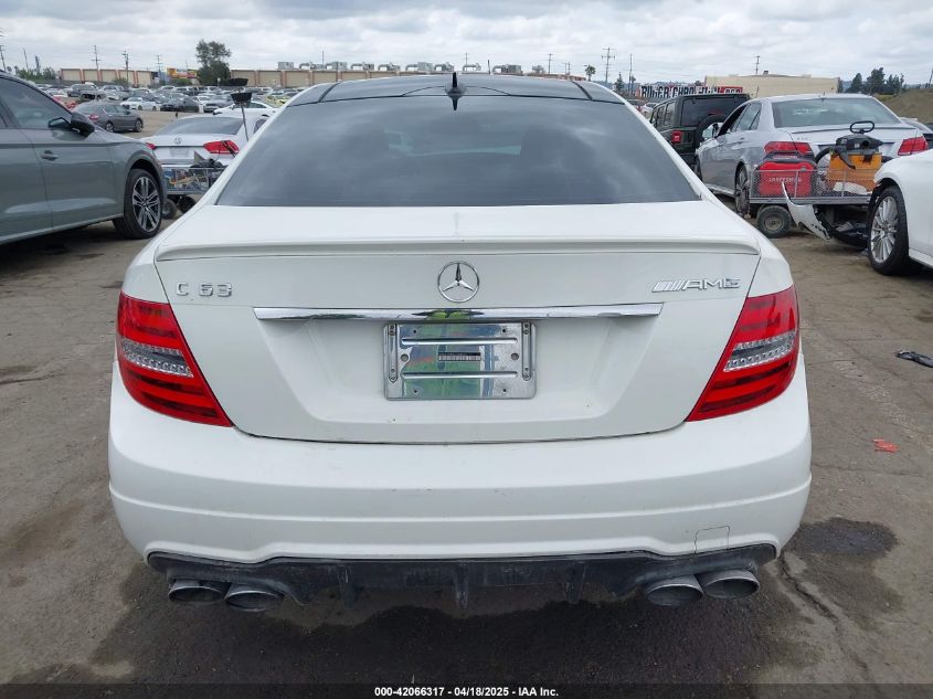 2012 Mercedes-Benz C 63 Amg VIN: WDDGJ7HB3CF808053 Lot: 42066317