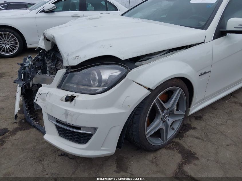 2012 Mercedes-Benz C 63 Amg VIN: WDDGJ7HB3CF808053 Lot: 42066317
