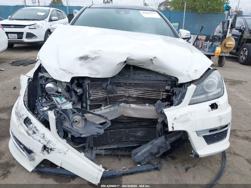 2012 Mercedes-Benz C 63 Amg VIN: WDDGJ7HB3CF808053 Lot: 42066317