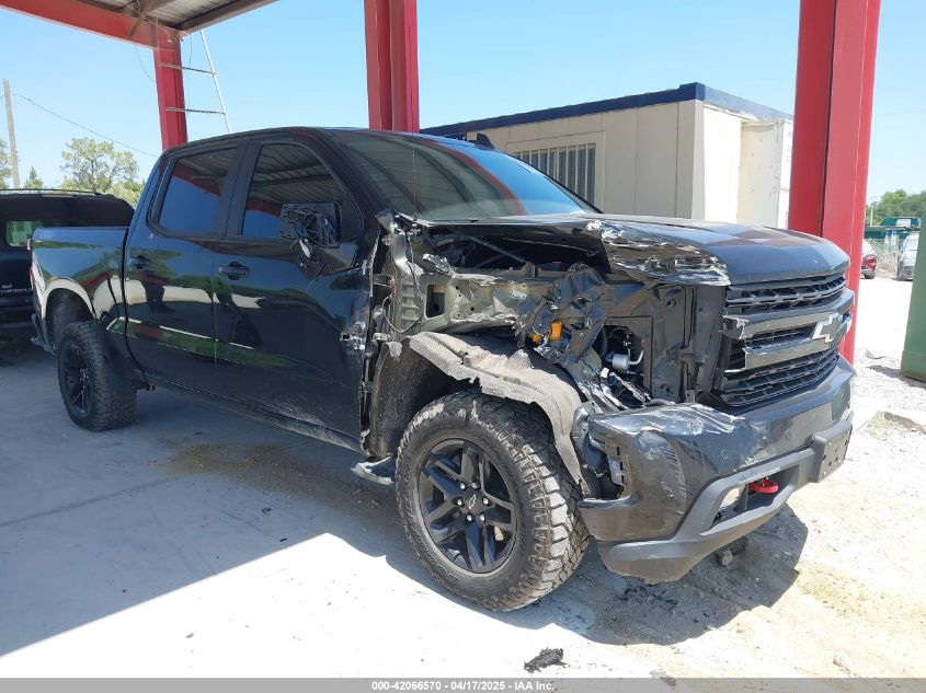 2021 Chevrolet Silverado 1500 4Wd Short Bed Lt Trail Boss VIN: 3GCPYFEL8MG302487 Lot: 42066570