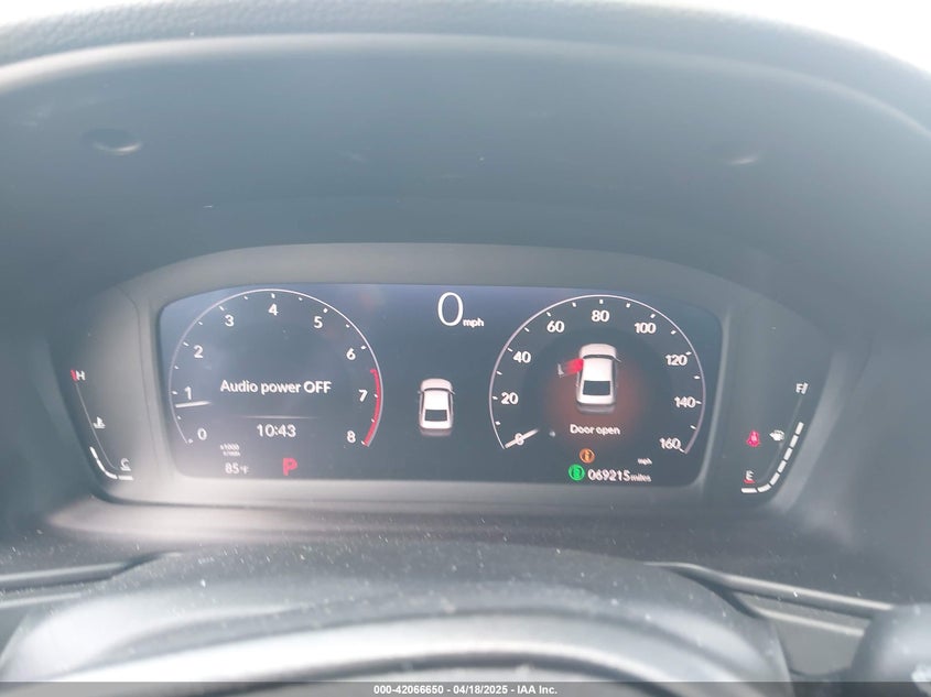 2023 HONDA ACCORD VIN: 1HGCY1F22PA016551