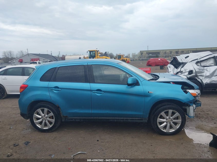2013 MITSUBISHI OUTLANDER SPORT VIN: 4A4AP3AU9DE009932