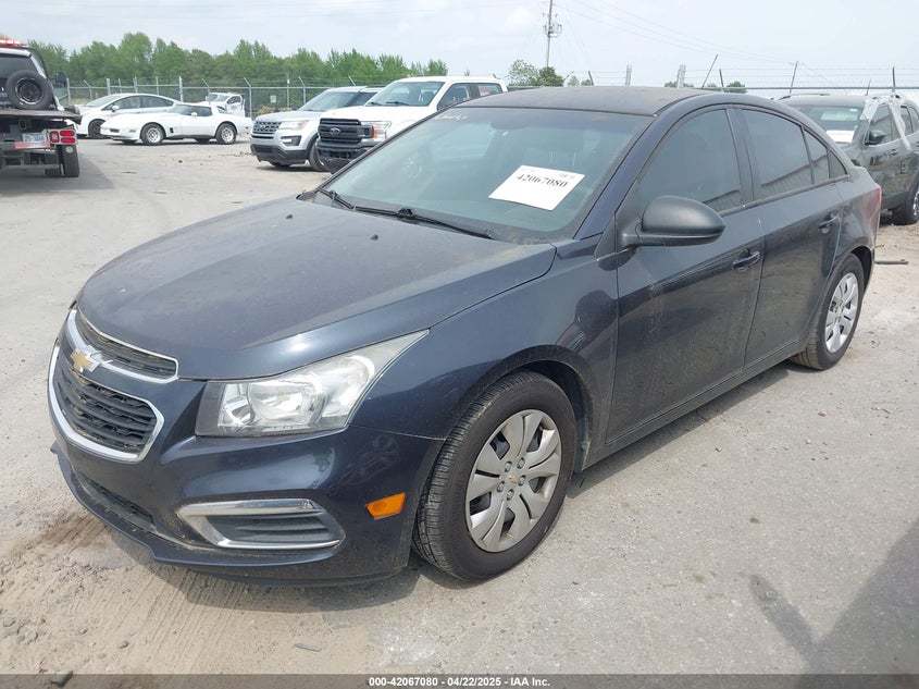 2015 CHEVROLET CRUZE VIN: 1G1PA5SH8F7164276