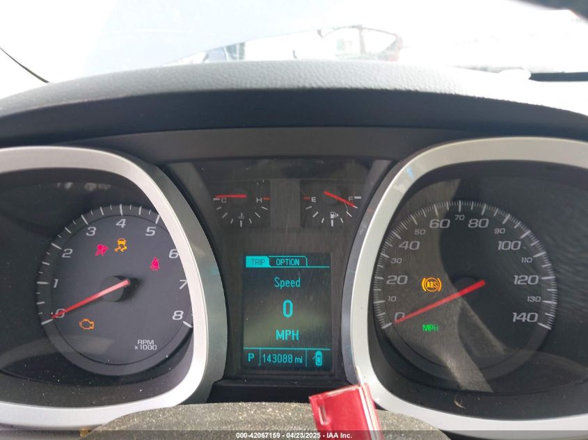 2013 Chevrolet Equinox 1Lt VIN: 2GNALDEK7D6281571 Lot: 42067159