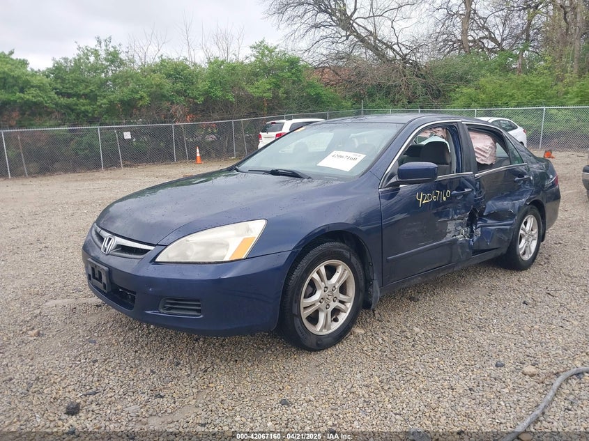 2007 HONDA ACCORD VIN: 1HGCM56737A123574