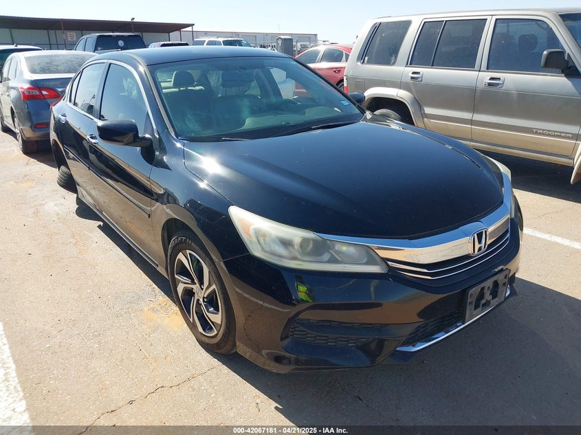 2016 HONDA ACCORD VIN: 1HGCR2F39GA231243