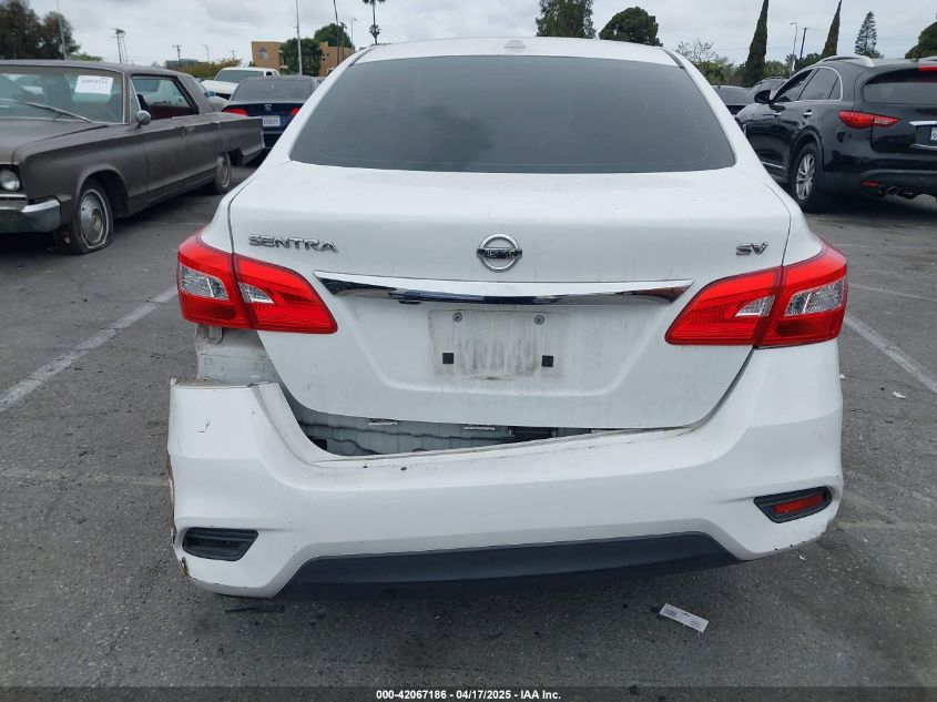 2017 Nissan Sentra Sv VIN: 3N1AB7AP4HY260439 Lot: 42067186