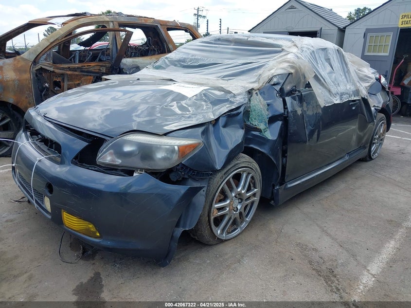 2006 Scion Tc blue coupe gasoline JTKDE177960112759 photo #3