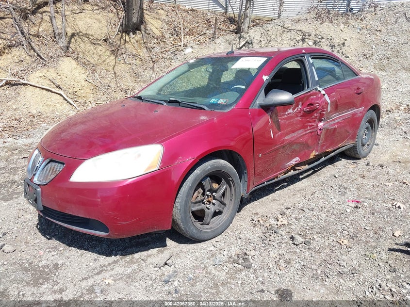 2008 PONTIAC G6 VIN: 1G2ZG57B084263895