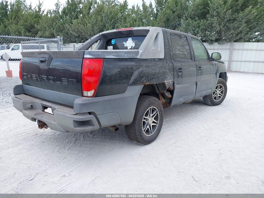 2006 CHEVROLET AVALANCHE 1500 VIN: 3GNEK12Z36G127791