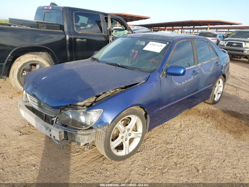 2001 Lexus Is VIN: 0JTHBD18221002934 Lot: 42067420