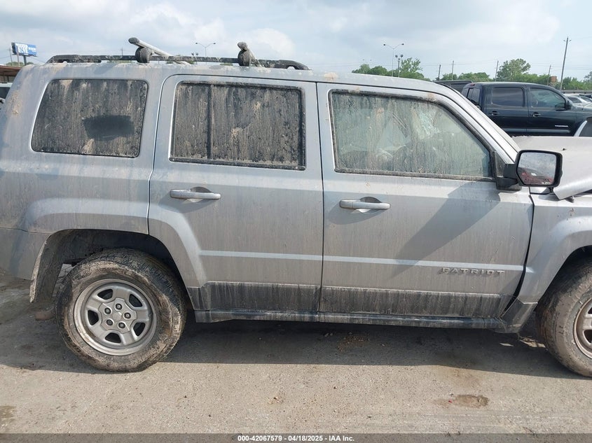 2017 JEEP PATRIOT SPORT FWD - 1C4NJPBA8HD116584