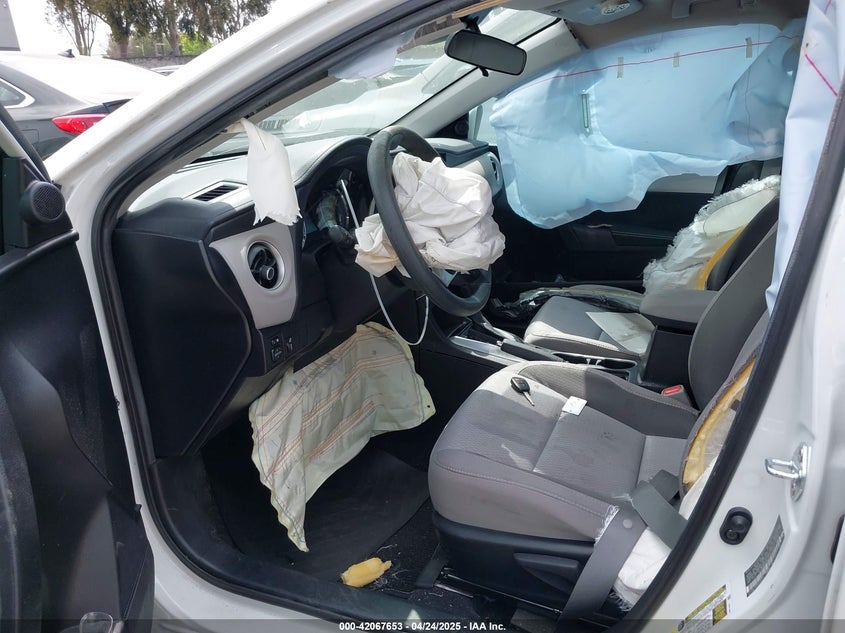 2017 TOYOTA COROLLA VIN: 5YFBURHEXHP715211