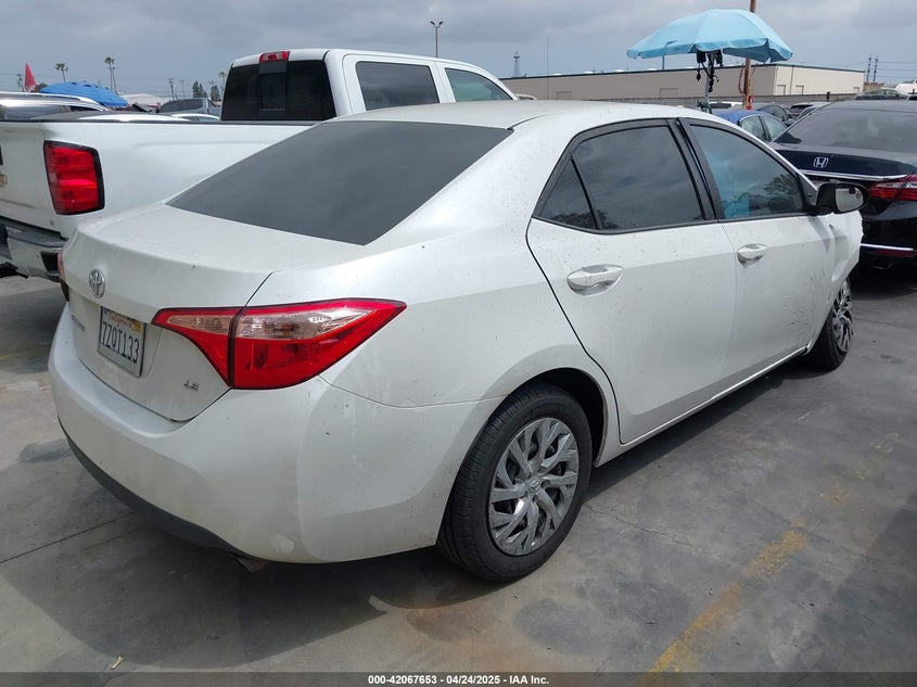 2017 TOYOTA COROLLA VIN: 5YFBURHEXHP715211