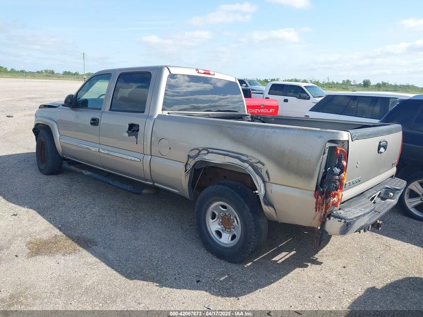 2003 GMC Sierra 1500Hd Sle grey truck gasoline 1GTGC13U13F104587 photo #4