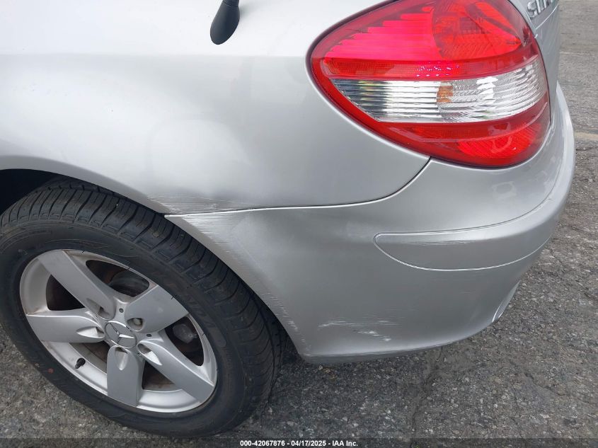 2006 Mercedes-Benz Slk 280 VIN: WDBWK54F26F130107 Lot: 42067876