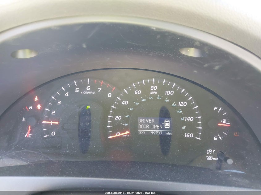 2007 TOYOTA CAMRY VIN: 4T1BK46K27U026214