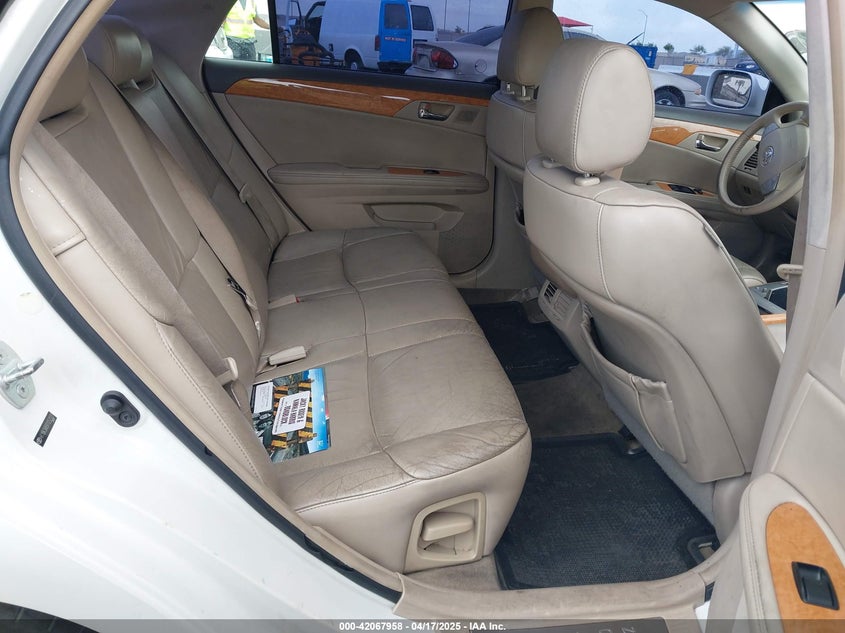 2007 TOYOTA AVALON VIN: 4T1BK36B97U252227