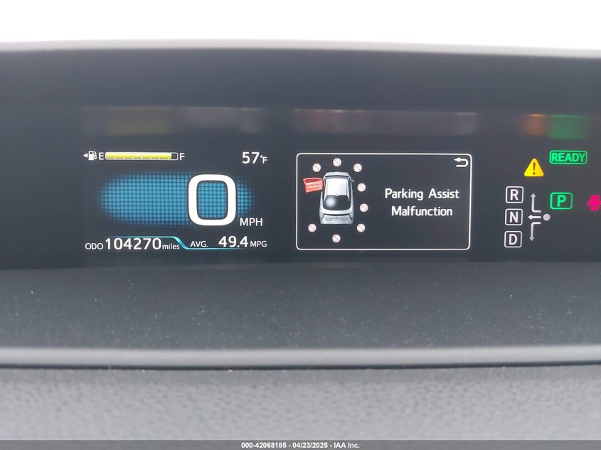 2016 TOYOTA PRIUS VIN: JTDKARFU3G3527205