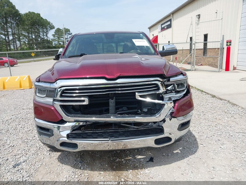 2019 RAM 1500 LARAMIE  4X2 5'7 BOX - 1C6RREJT7KN535035