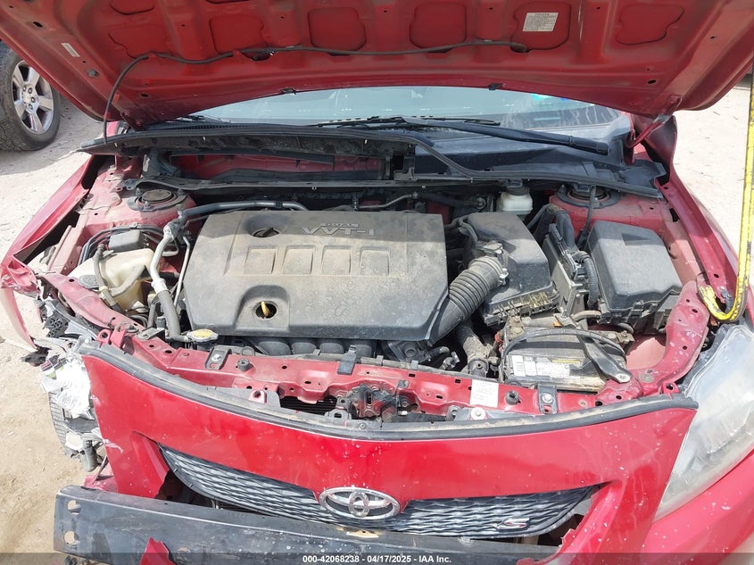 2009 TOYOTA COROLLA VIN: 1NXBU40E19Z161524