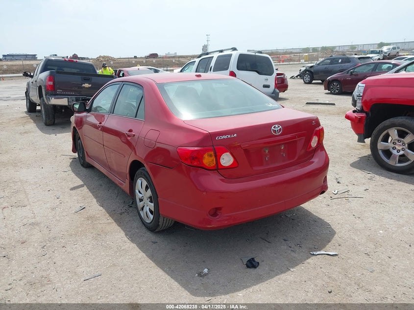 2009 TOYOTA COROLLA VIN: 1NXBU40E19Z161524