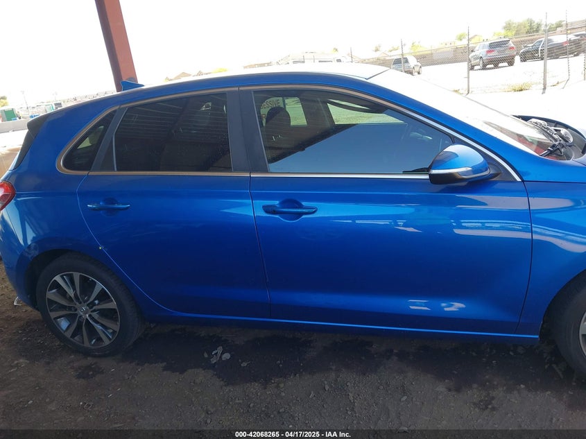2018 HYUNDAI ELANTRA GT VIN: KMHH35LE7JU012098
