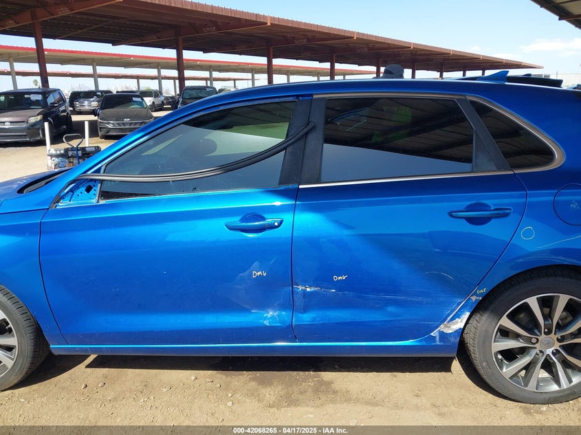 2018 HYUNDAI ELANTRA GT VIN: KMHH35LE7JU012098