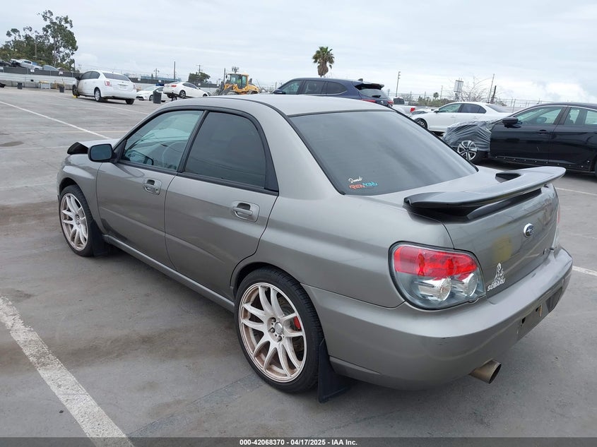 2006 SUBARU IMPREZA VIN: JF1GD79626G504171