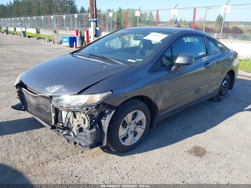 2013 HONDA CIVIC VIN: 2HGFG3B5XDH502386