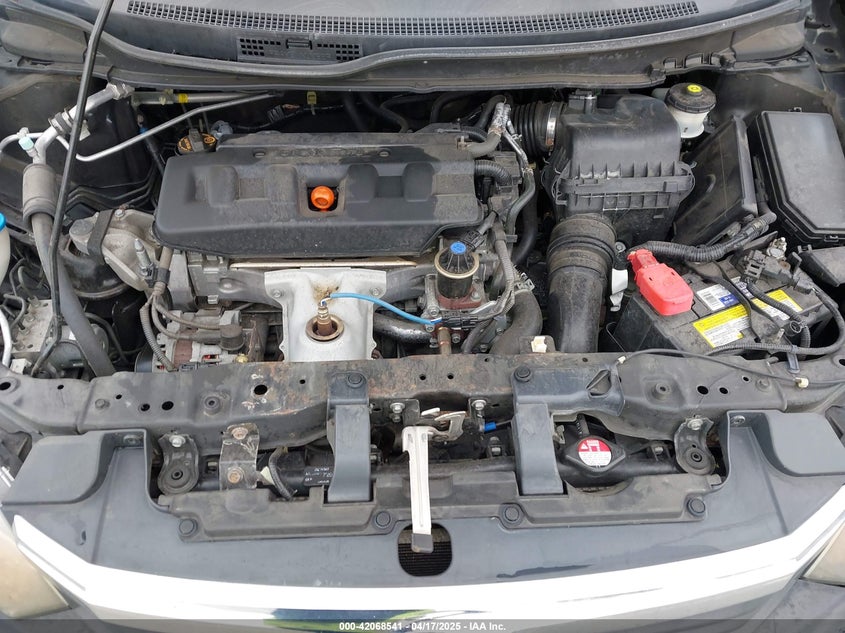 2012 HONDA CIVIC VIN: 2HGFB2F53CH591445