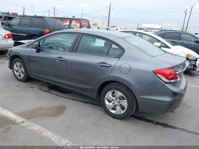 2013 HONDA CIVIC VIN: 19XFB2F59DE232287