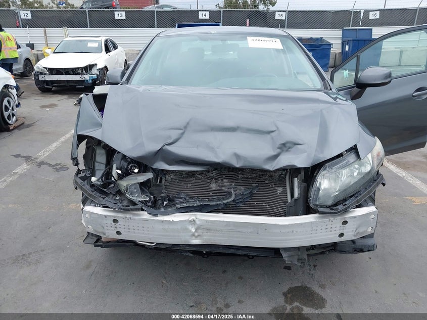 2013 HONDA CIVIC VIN: 19XFB2F59DE232287