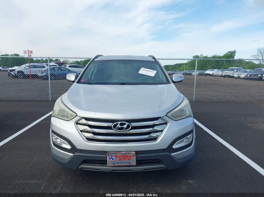2013 HYUNDAI SANTA FE VIN: 5XYZUDLB1DG051507
