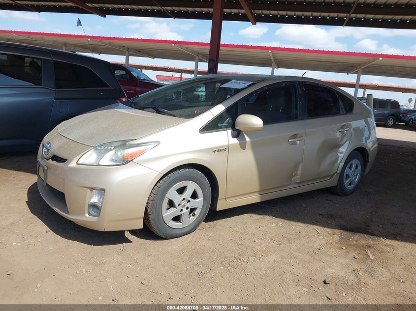 2010 TOYOTA PRIUS VIN: JTDKN3DU9A0160436