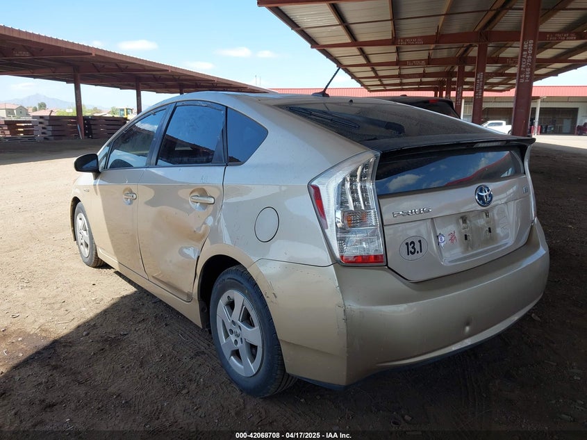 2010 TOYOTA PRIUS VIN: JTDKN3DU9A0160436