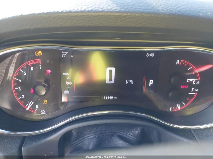 2016 Dodge Durango R/T VIN: 1C4SDHCT8GC502071 Lot: 42068778