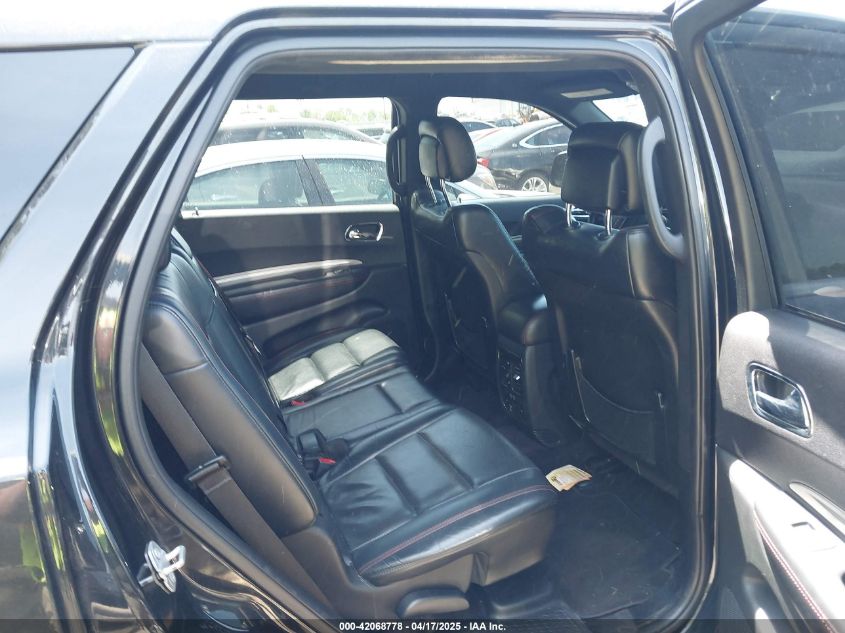 2016 Dodge Durango R/T VIN: 1C4SDHCT8GC502071 Lot: 42068778