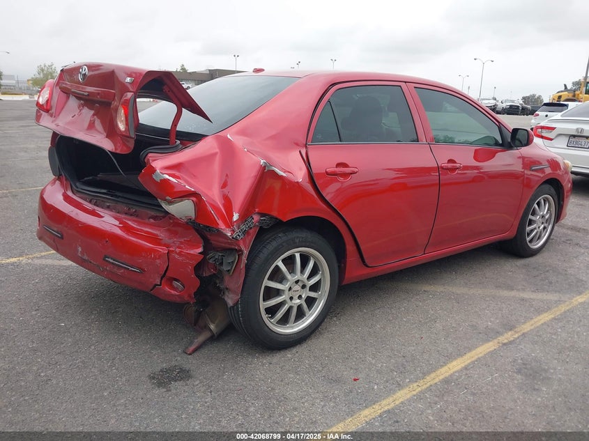 2009 TOYOTA COROLLA VIN: 1NXBU40E89Z121974