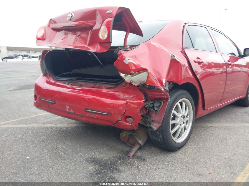 2009 TOYOTA COROLLA VIN: 1NXBU40E89Z121974