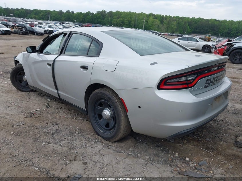 2019 DODGE CHARGER VIN: 2C3CDXAT2KH558292