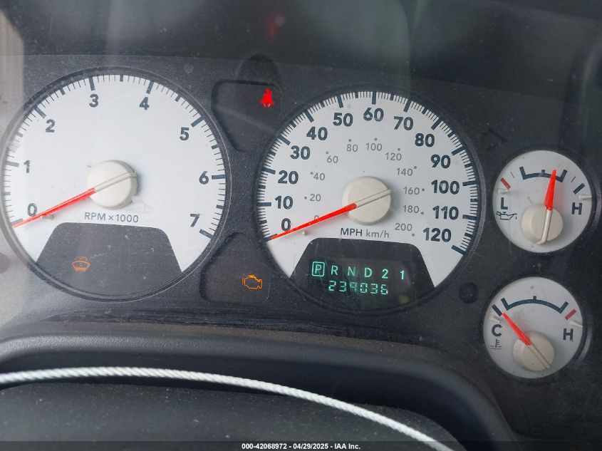 2006 Dodge Ram 1500 Slt VIN: 1D7HA16N26J158292 Lot: 42068972