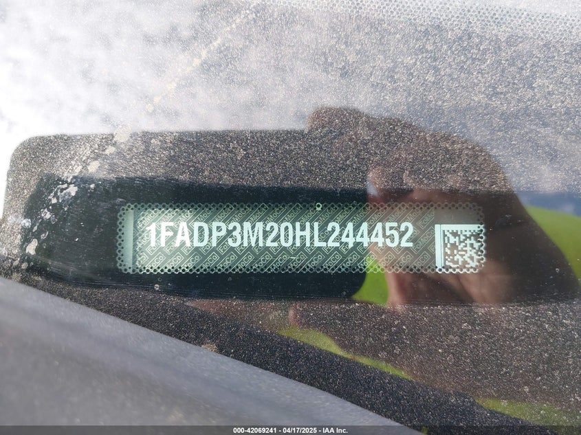 2017 FORD FOCUS SEL - 1FADP3M20HL244452