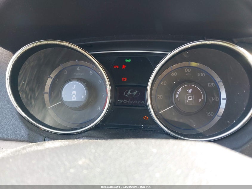 2011 HYUNDAI SONATA VIN: 5NPEB4AC4BH186292