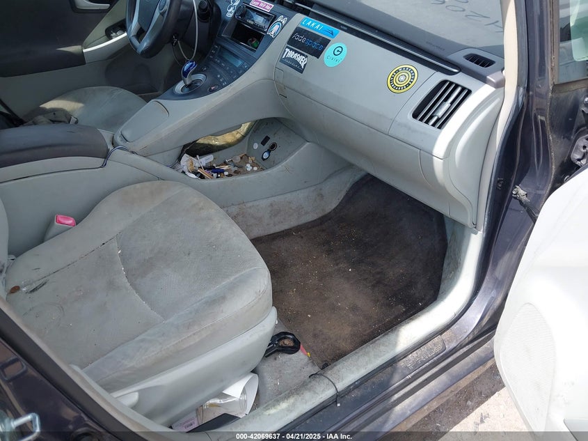 2010 TOYOTA PRIUS VIN: JTDKN3DU5A0140135