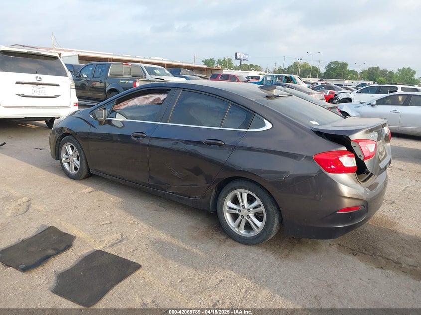 2016 CHEVROLET CRUZE VIN: 1G1BE5SM3G7294561