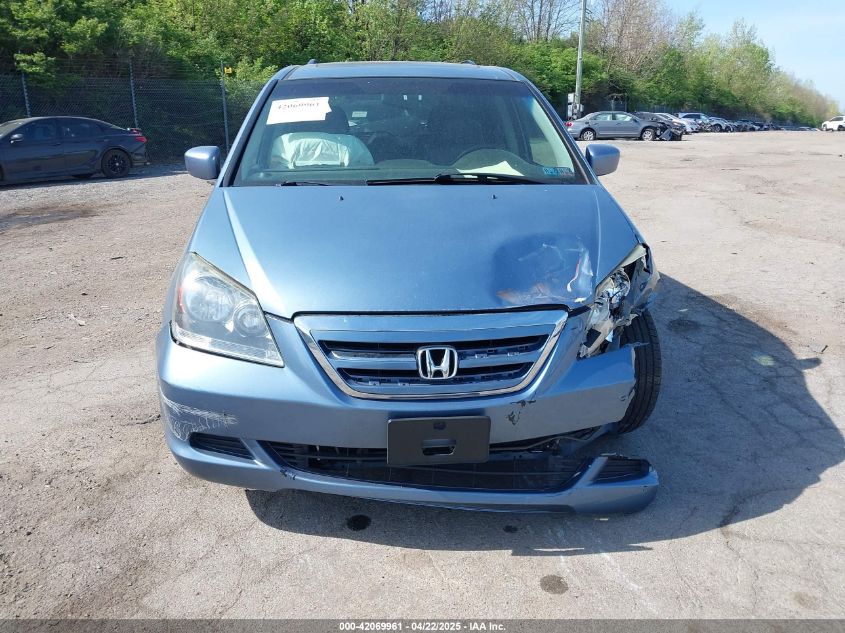 2007 Honda Odyssey Ex-L VIN: 5FNRL38777B099252 Lot: 42069961