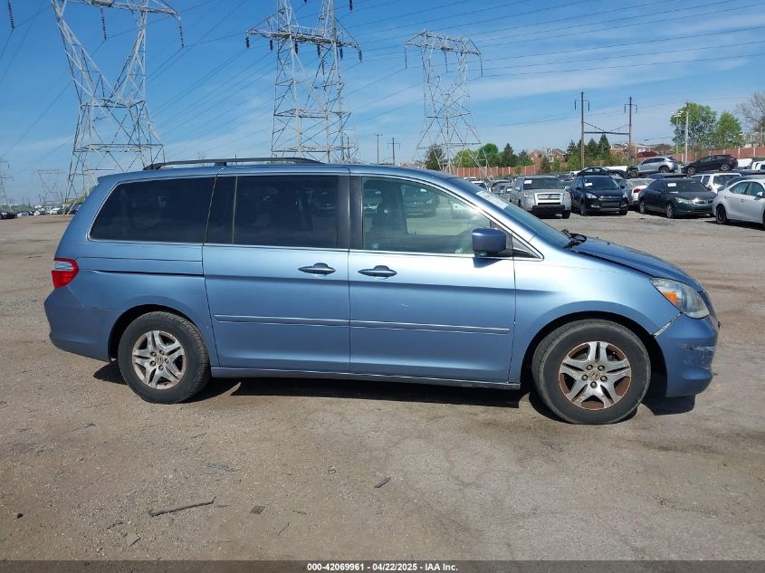 2007 Honda Odyssey Ex-L VIN: 5FNRL38777B099252 Lot: 42069961