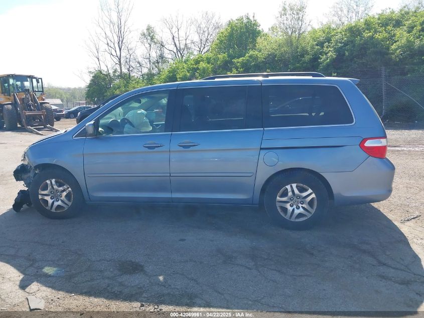 2007 Honda Odyssey Ex-L VIN: 5FNRL38777B099252 Lot: 42069961